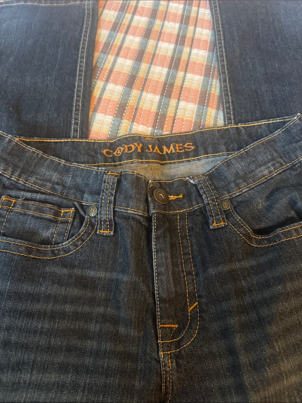 Cody James Slim Straight Men's Jeans in Dark Wash